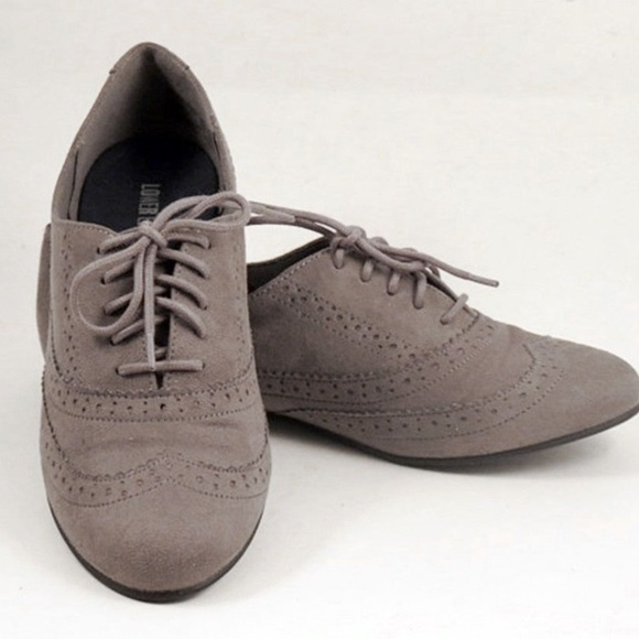 LOWER EAST SIDE Shoes - BOGO 🆓 Grey suede oxford shoes Lower East Side